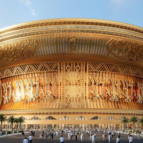 phối cảnh sân vận động trống đồng 135.000 chỗ ngồi