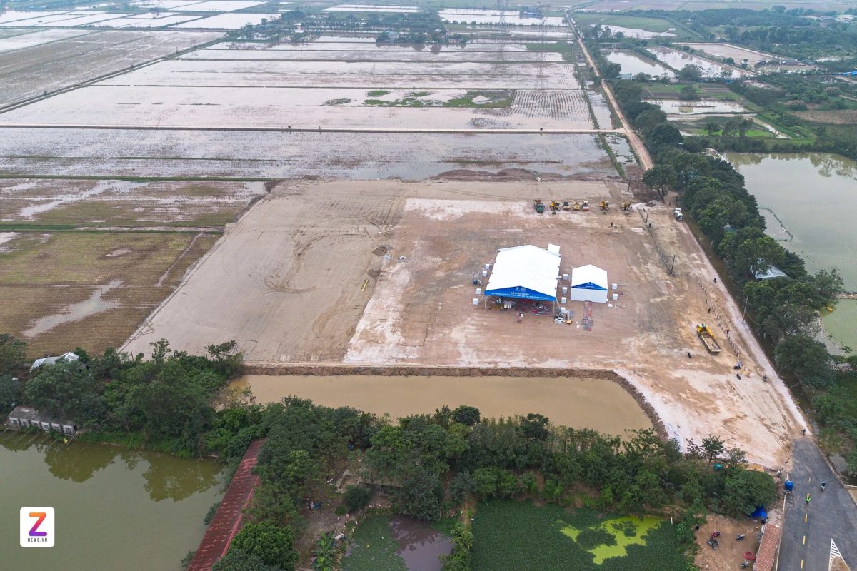 tiến độ vinhomes olympic tháng 12.2025